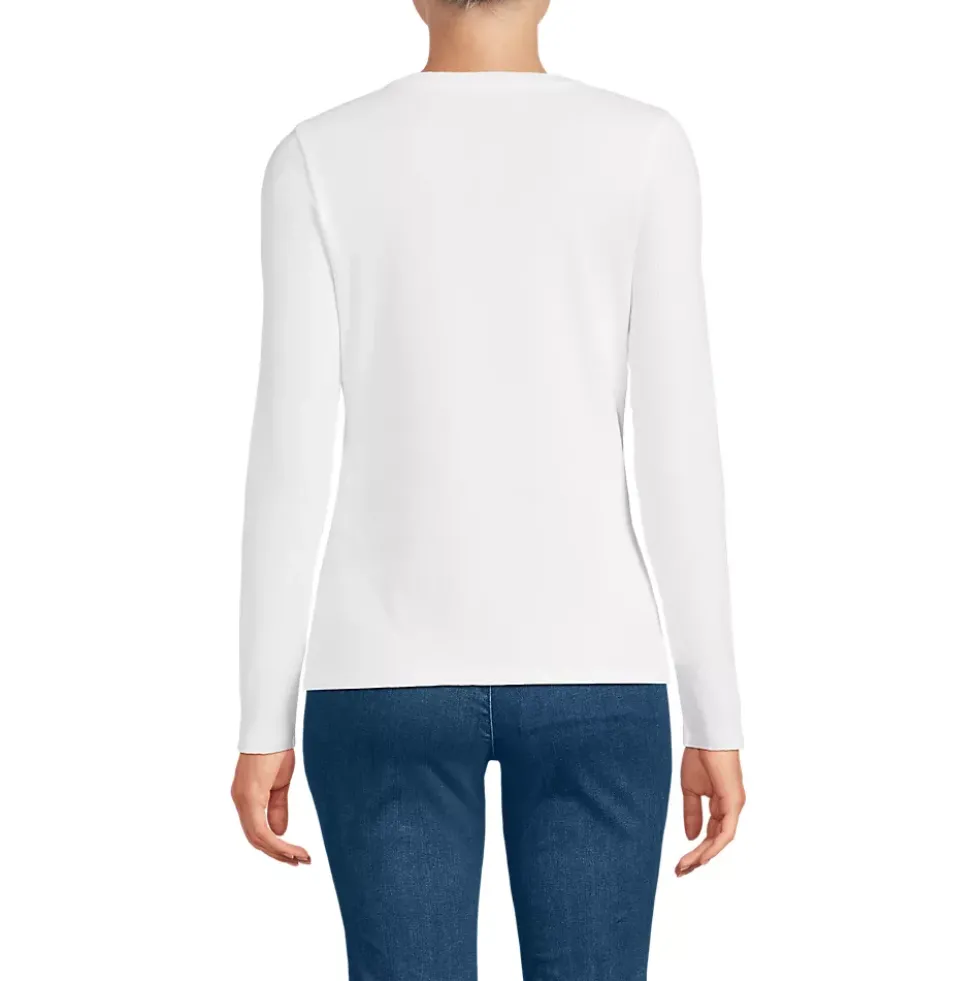 Women's Long Sleeve Micro Rib Button Through Cardigan