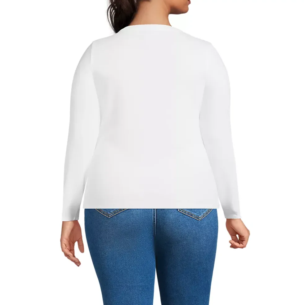 Women's Long Sleeve Micro Rib Button Through Cardigan