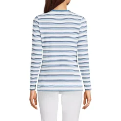 Women's Long Sleeve Micro Rib T-Shirt