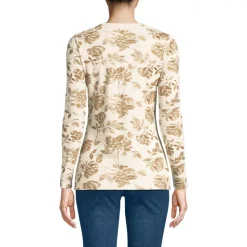 Women's Long Sleeve Micro Rib T-Shirt