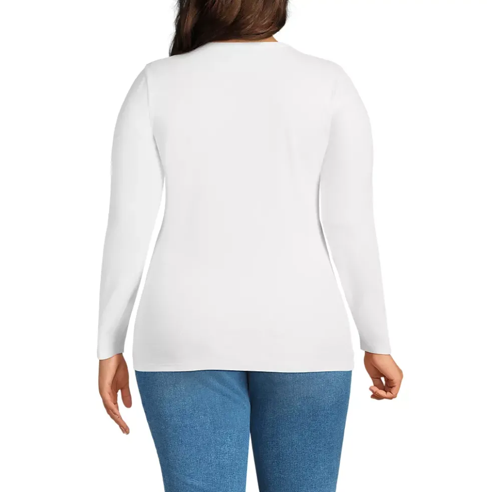 Women's Long Sleeve Micro Rib T-Shirt