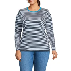 Women's Long Sleeve Micro Rib T-Shirt