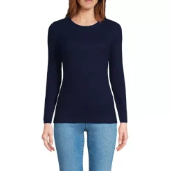 Women's Long Sleeve Micro Rib T-Shirt
