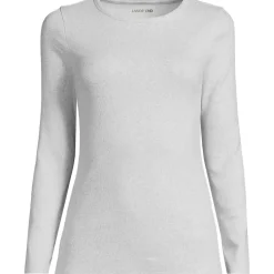 Women's Long Sleeve Micro Rib T-Shirt
