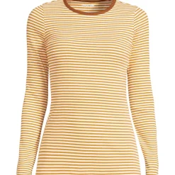 Women's Long Sleeve Micro Rib T-Shirt