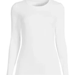 Women's Long Sleeve Micro Rib T-Shirt