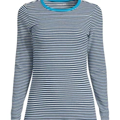Women's Long Sleeve Micro Rib T-Shirt