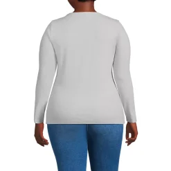 Women's Long Sleeve Micro Rib T-Shirt