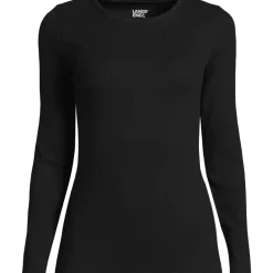 Women's Long Sleeve Micro Rib T-Shirt
