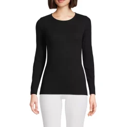 Women's Long Sleeve Micro Rib T-Shirt