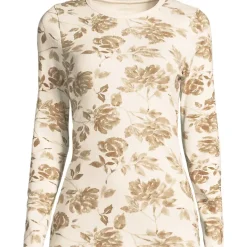 Women's Long Sleeve Micro Rib T-Shirt