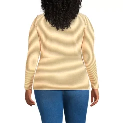 Women's Long Sleeve Micro Rib T-Shirt