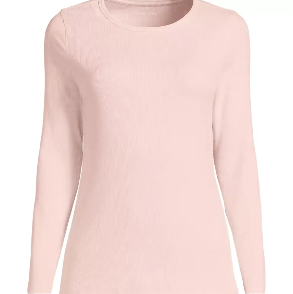 Women's Long Sleeve Micro Rib T-Shirt