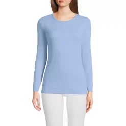 Women's Long Sleeve Micro Rib T-Shirt