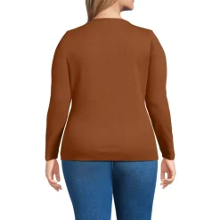 Women's Long Sleeve Micro Rib T-Shirt