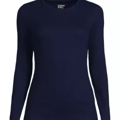 Women's Long Sleeve Micro Rib T-Shirt