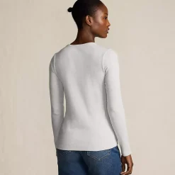 Women's Long Sleeve Micro Rib T-Shirt