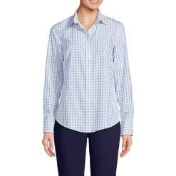 Women's Long Sleeve No Iron Broadcloth Shirt