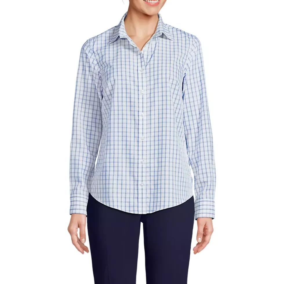 Women's Long Sleeve No Iron Broadcloth Shirt