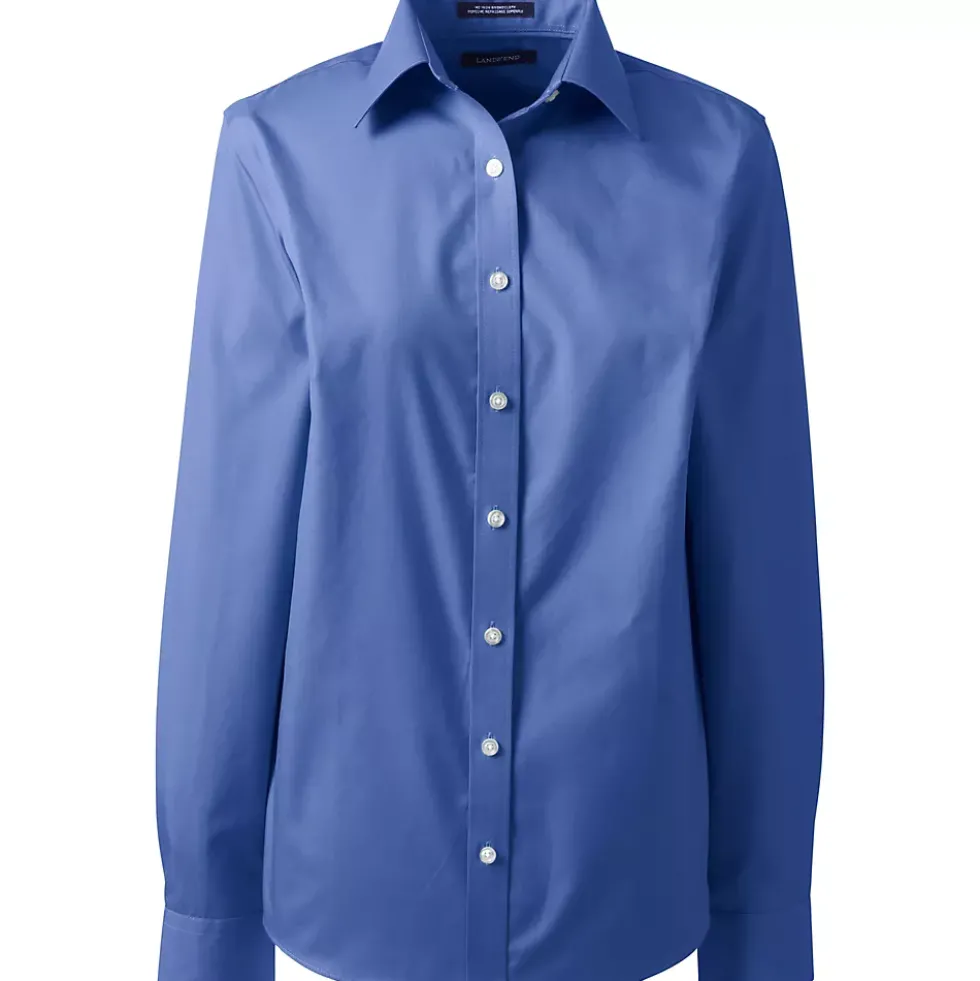 Women's Long Sleeve No Iron Broadcloth Shirt