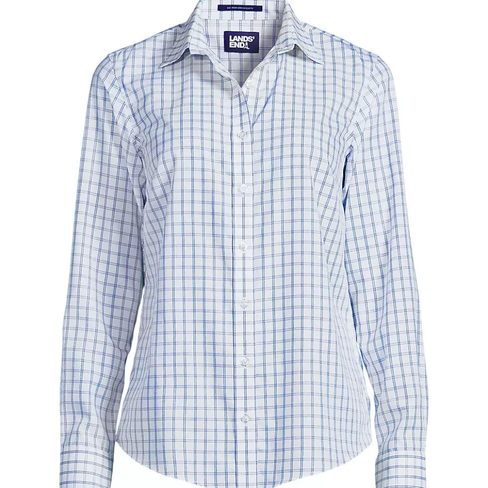 Women's Long Sleeve No Iron Broadcloth Shirt