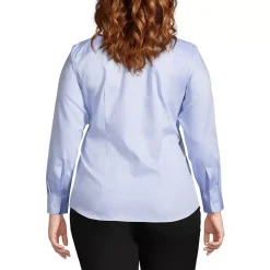 Women's Long Sleeve No Iron Pinpoint Shirt