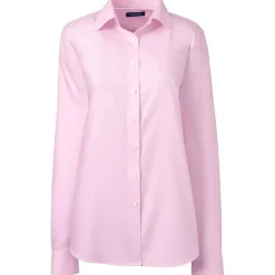 Women's Long Sleeve No Iron Pinpoint Shirt