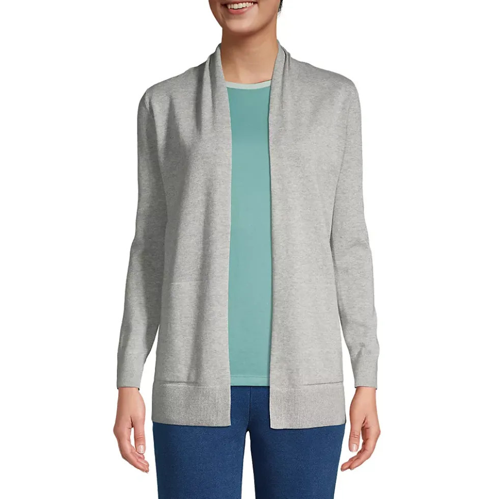 Women's Long Sleeve Open Long Cardigan Sweater