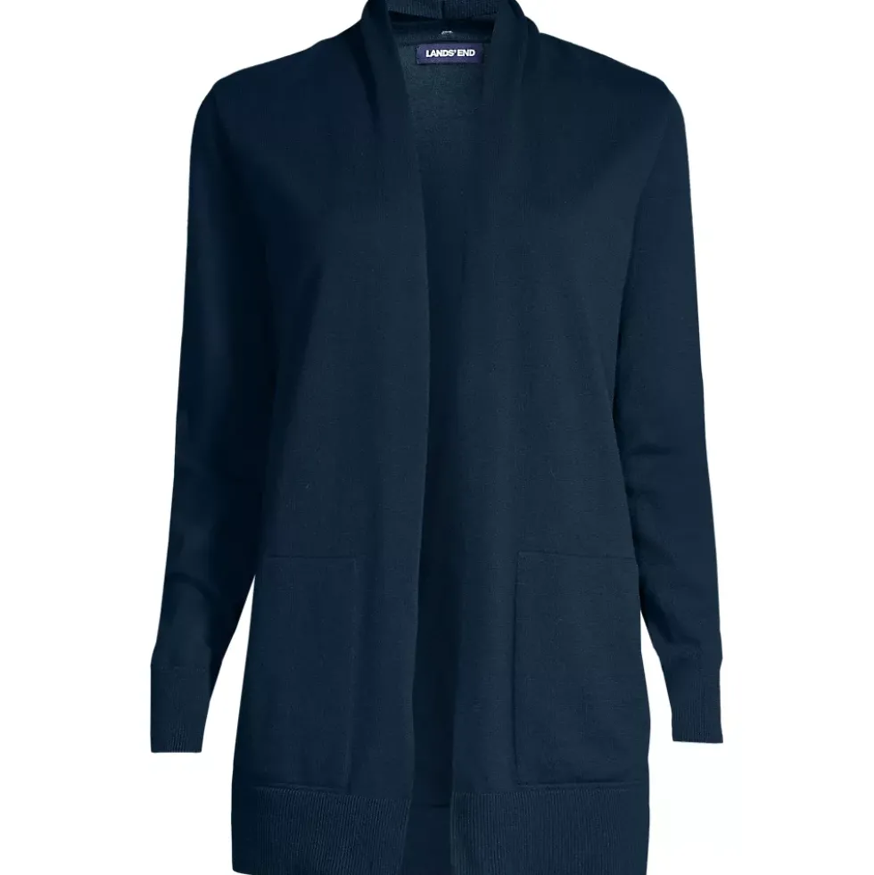 Women's Long Sleeve Open Long Cardigan Sweater