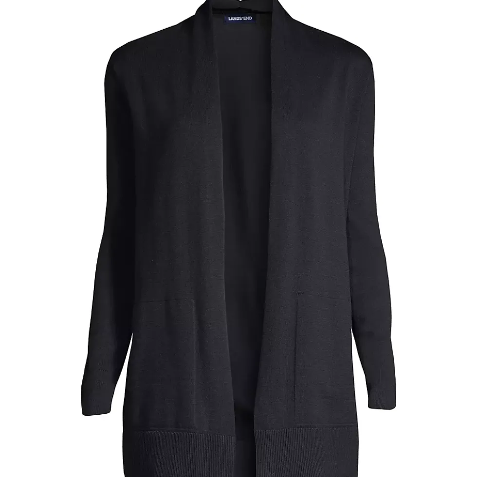 Women's Long Sleeve Open Long Cardigan Sweater