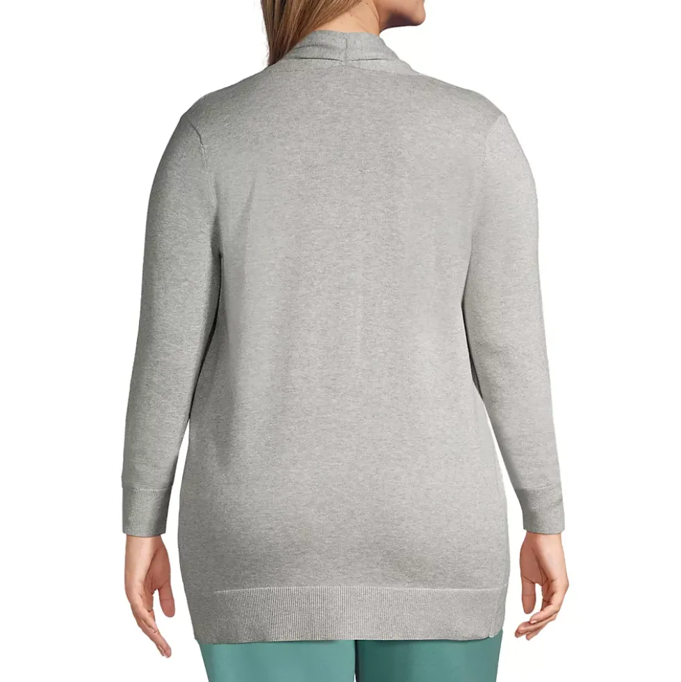 Women's Long Sleeve Open Long Cardigan Sweater