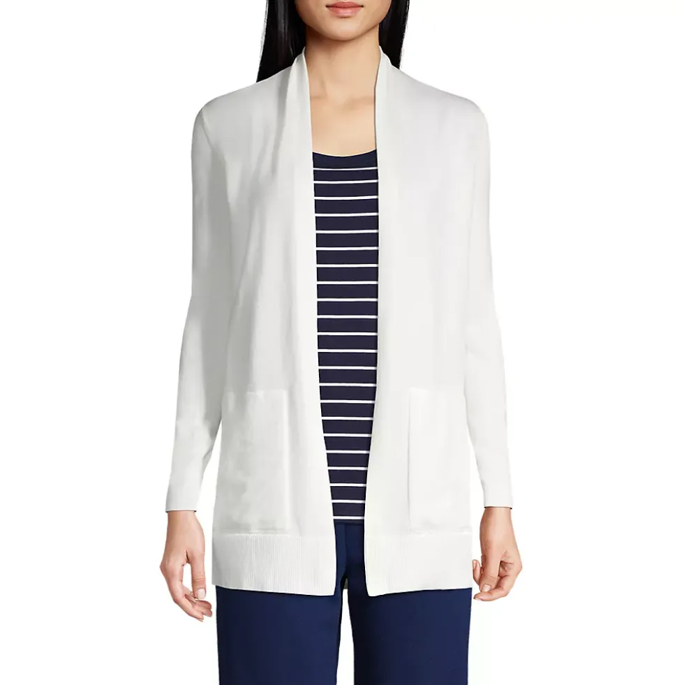 Women's Long Sleeve Open Long Cardigan Sweater