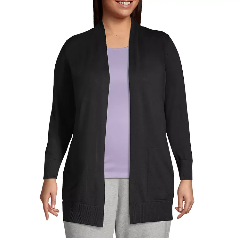 Women's Long Sleeve Open Long Cardigan Sweater