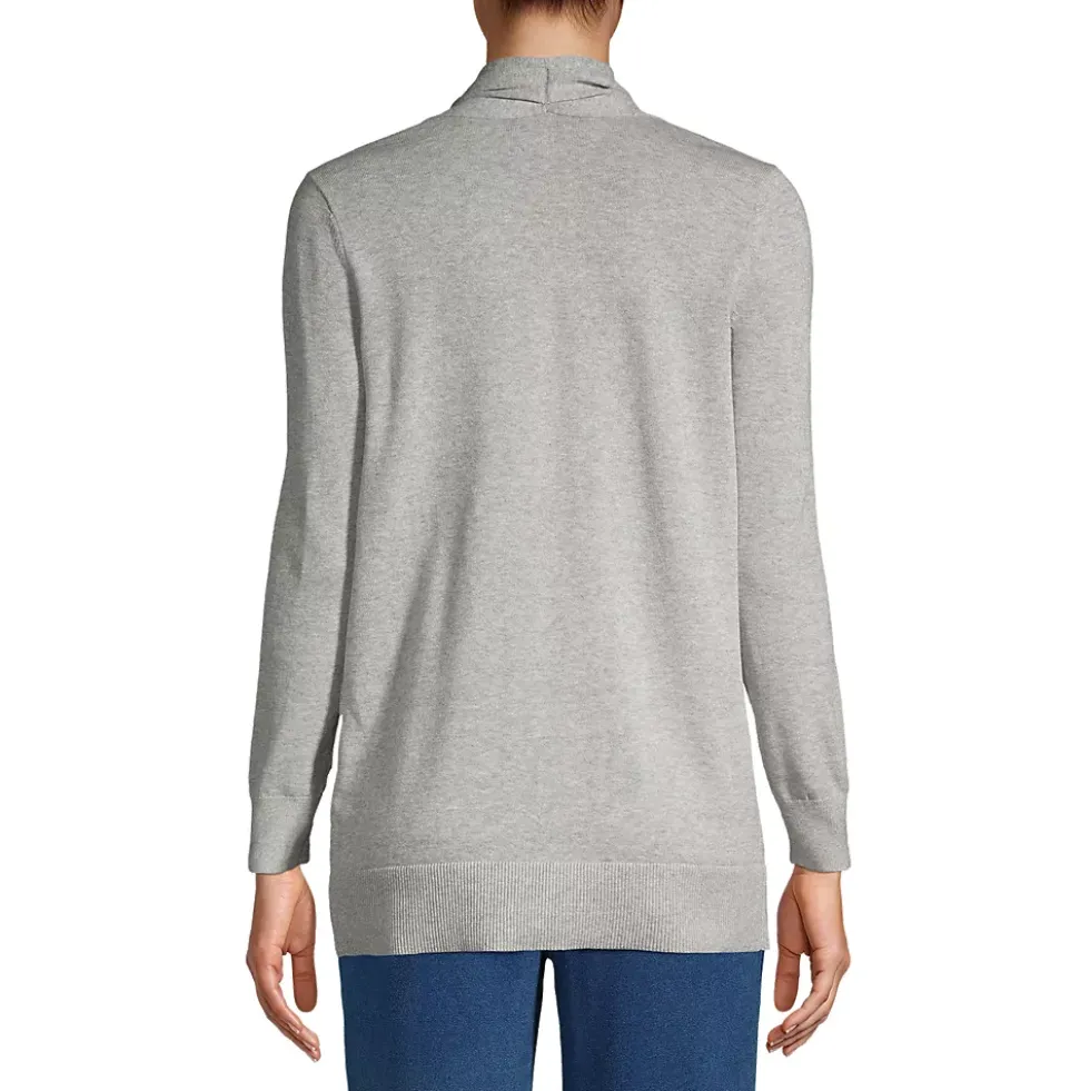 Women's Long Sleeve Open Long Cardigan Sweater