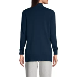 Women's Long Sleeve Open Long Cardigan Sweater