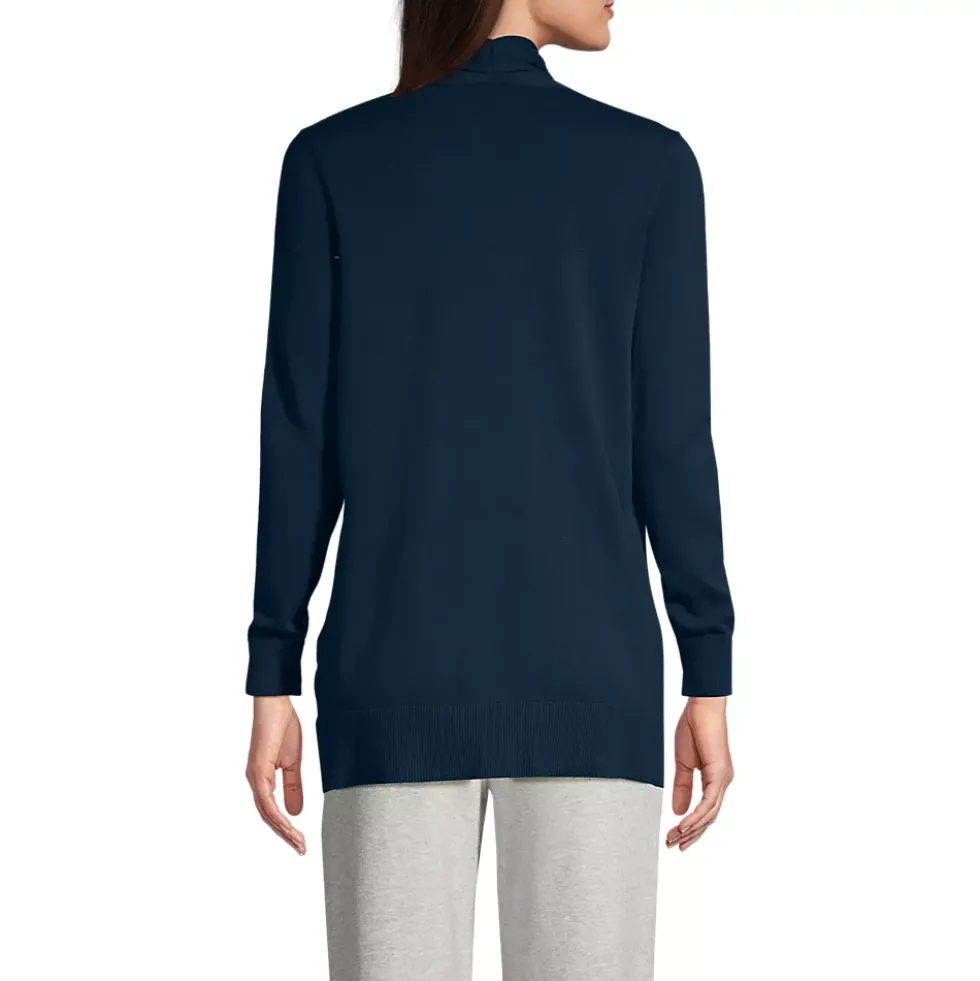 Women's Long Sleeve Open Long Cardigan Sweater