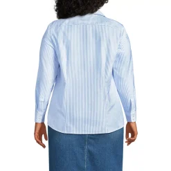 Women's Long Sleeve Oxford Shirt
