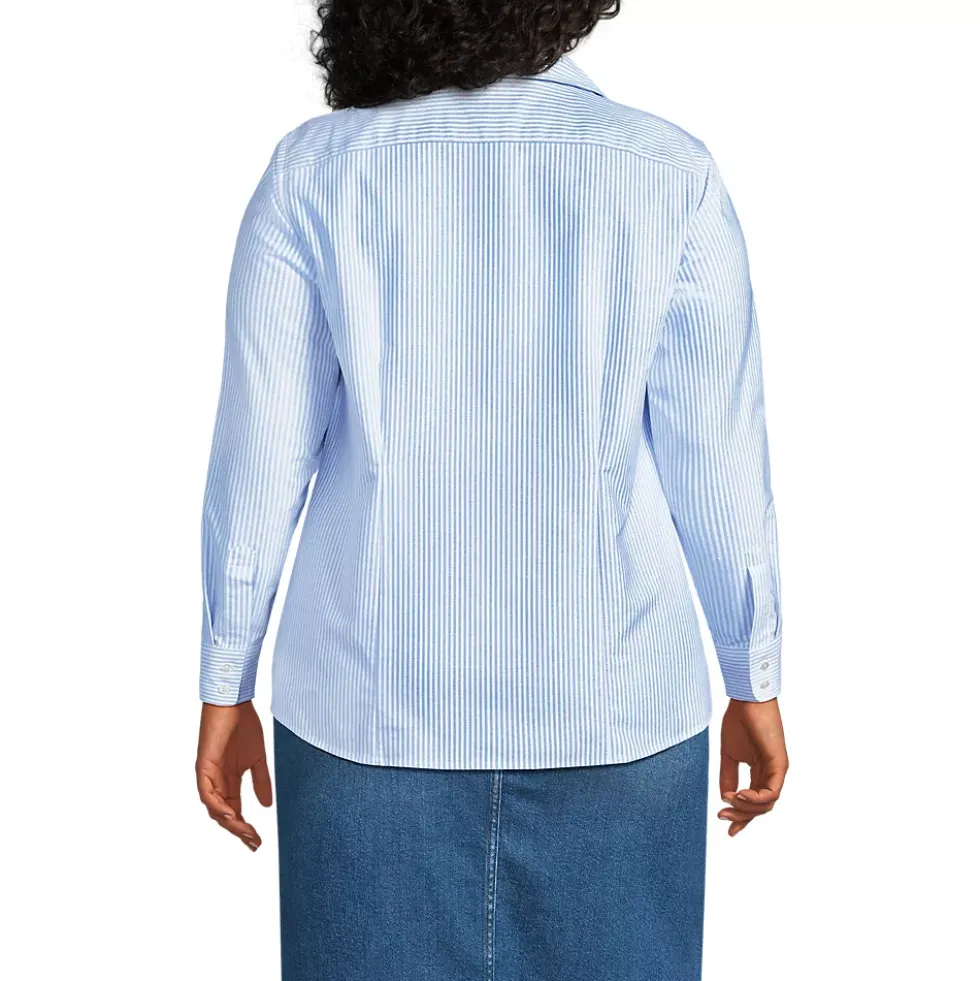 Women's Long Sleeve Oxford Shirt