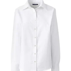 Women's Long Sleeve Oxford Shirt