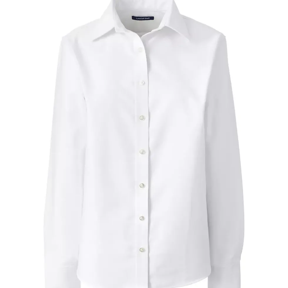 Women's Long Sleeve Oxford Shirt