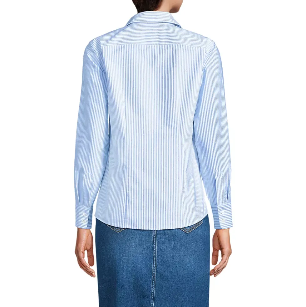 Women's Long Sleeve Oxford Shirt