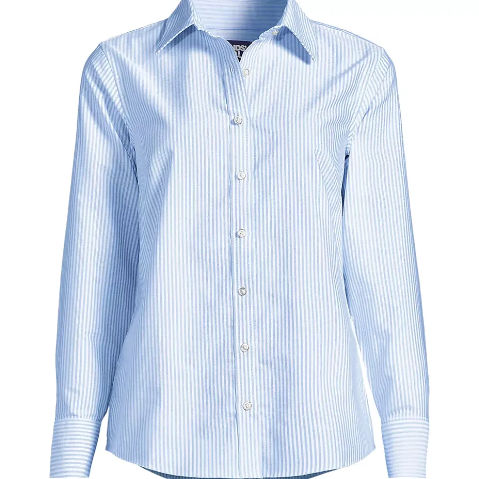 Women's Long Sleeve Oxford Shirt