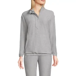 Women's Long Sleeve Performance Zip Front Popover