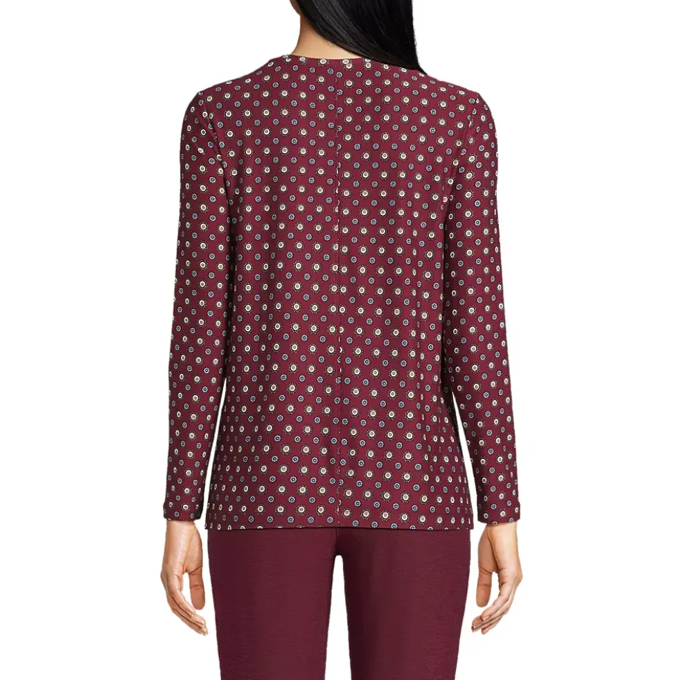 Women's Long Sleeve Performance V-Neck Top