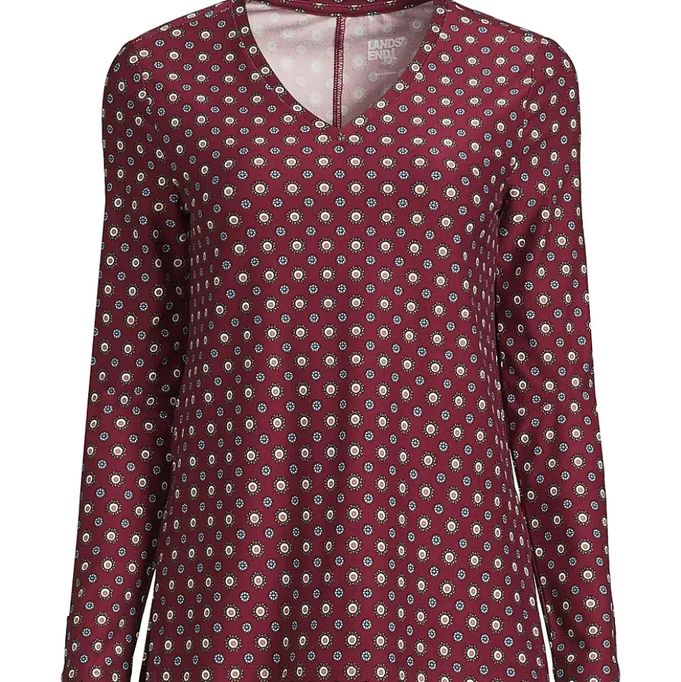 Women's Long Sleeve Performance V-Neck Top