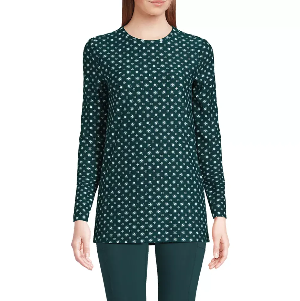 Women's Long Sleeve Performance Crew Neck Tunic