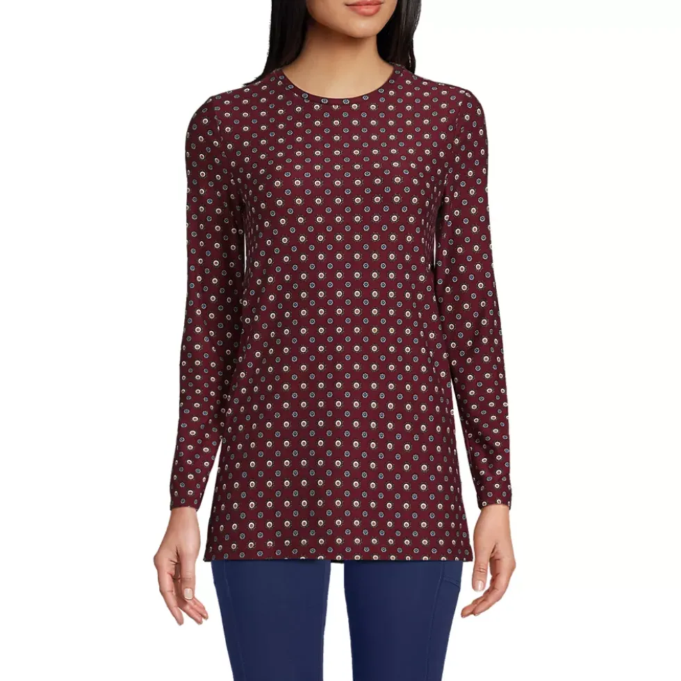 Women's Long Sleeve Performance Crew Neck Tunic