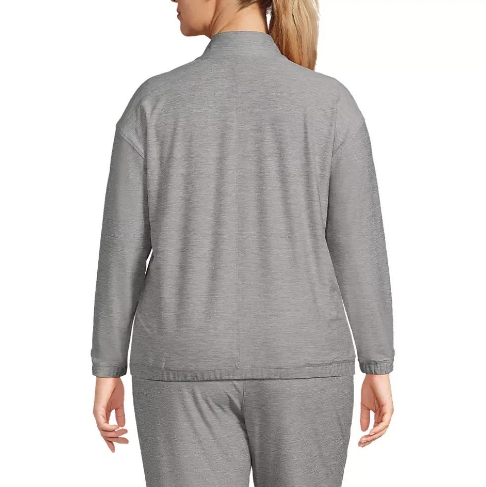 Women's Long Sleeve Performance Zip Front Popover