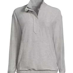 Women's Long Sleeve Performance Zip Front Popover