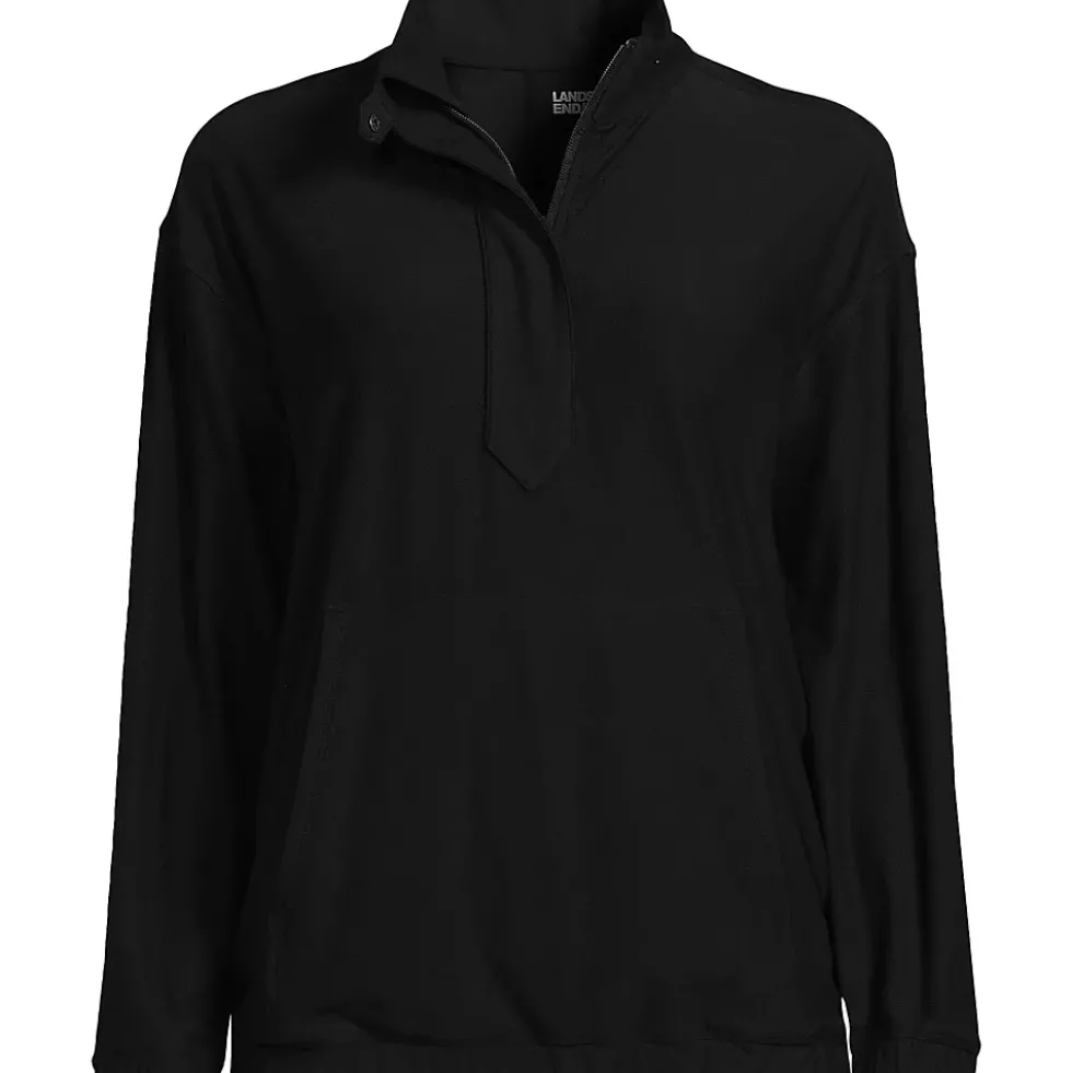 Women's Long Sleeve Performance Zip Front Popover